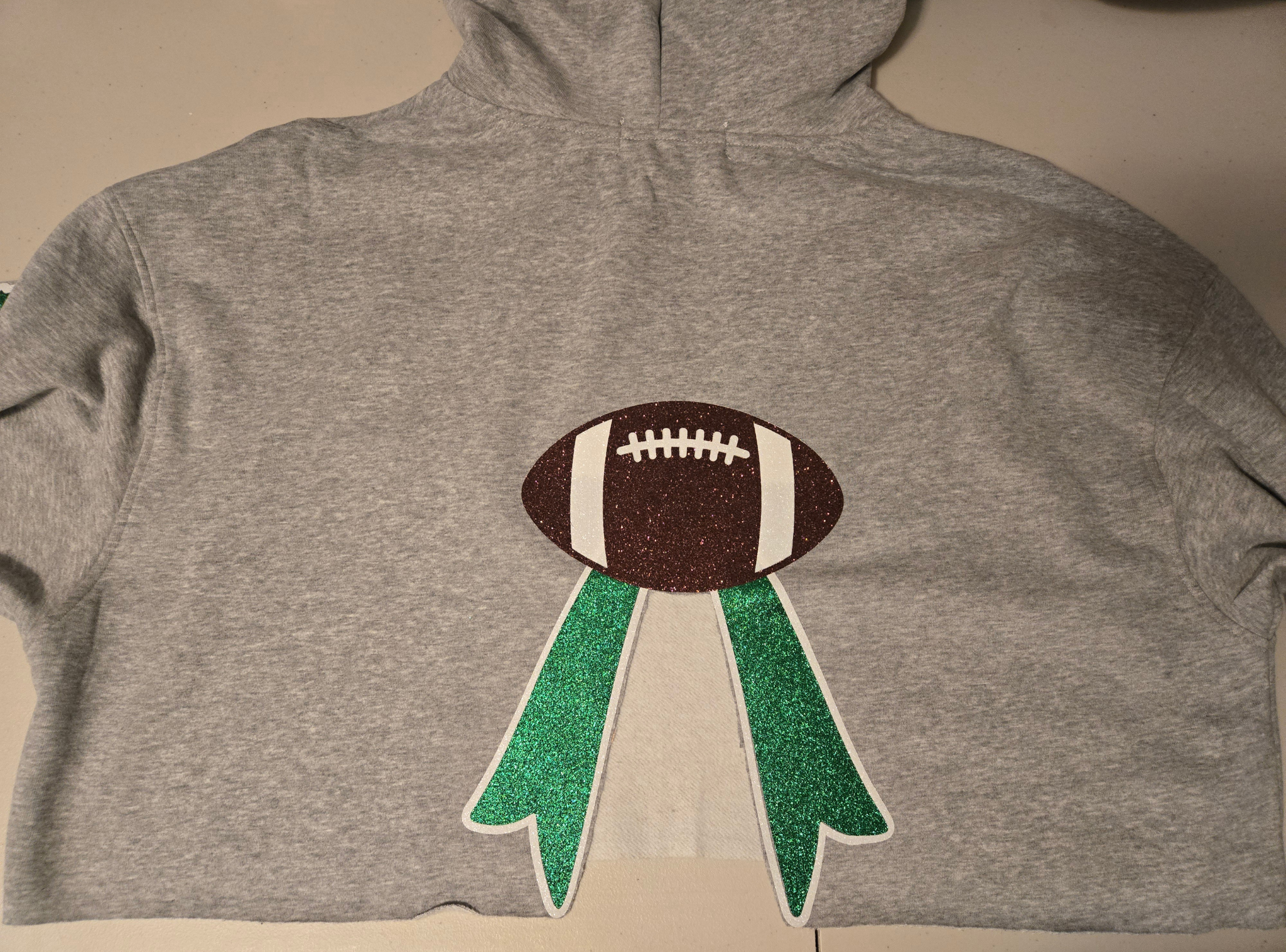 Cropped Eagles Hoodie